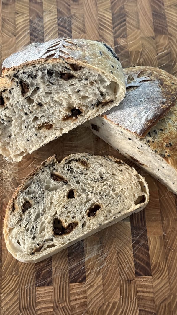 Red Date & Black Sesame Sourdough