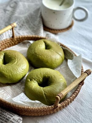 Matcha Bagel