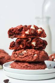 Red Velvet White Chocolate Cookie